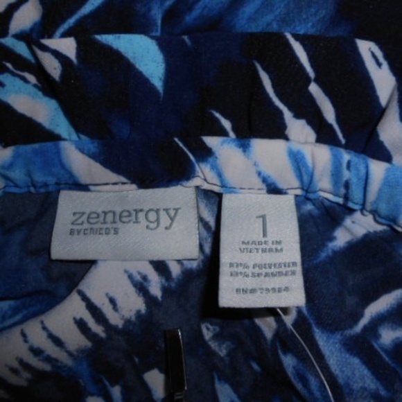 Chicos Zenergy Neema Breanna Print Jacket 1 Small - Picture 8 of 8